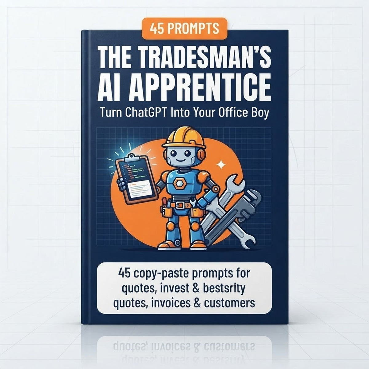 The Tradesman's AI Apprentice: Turn ChatGPT Into Your Office Boy — 45 Copy-Paste Prompts for Quotes, Invoices & Difficult Customers